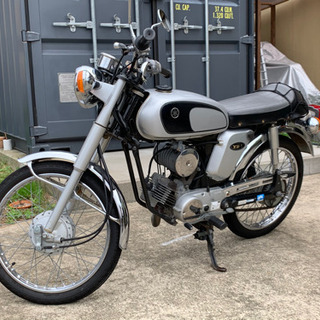 ヤマハ YB-1 シルバー 実働 フルオリジナル 走行7000㎞ 新品タイヤ 自賠責令和5年4月までの画像