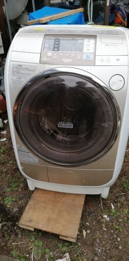 HITACHI　ドラム式洗濯機　2009年製　乾燥機能付き