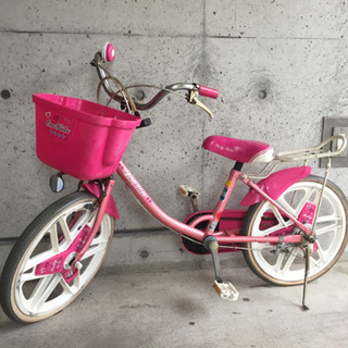 受渡し予定者決定！キッズ自転車 女の子 18インチ ピンク ブリ...