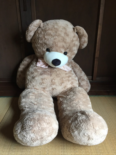 超ビッグ！！クマさんぬいぐるみ