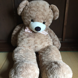 超ビッグ！！クマさんぬいぐるみ