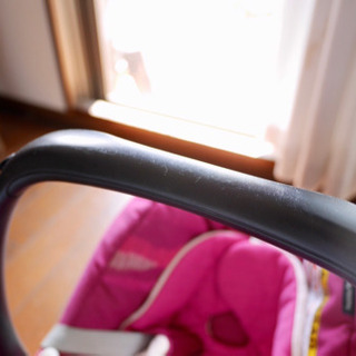 新生児用　MAXI-COSI PebblePlusチャイルドシート＋アダプター＋説明書　マキシコシ　ペブルプラスの画像