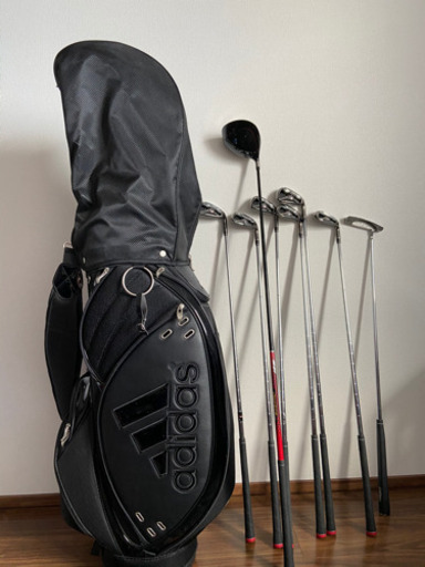 addidas メンズ　キャディバック　テーラーメード等セット