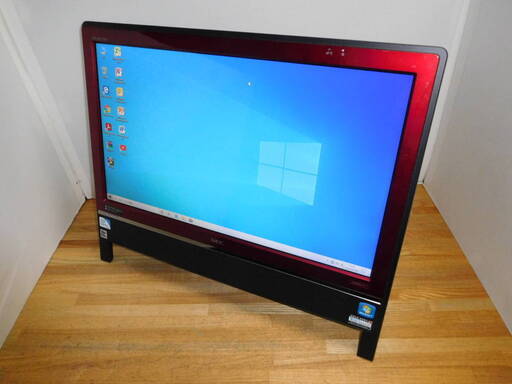 ★美品・NEC VALUESTAR VN370CS1JR Windows10 Celeron P4600 2.0GHz/2コア/2スレッド 20型ワイド HDD1.0TB office2010搭載・現状、インターネットに接続できない状態ですので部品取りとしての出品です・他に不具合はありません！！！