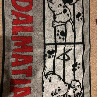 新品　ダルメシアン　タオル　ほかにもありの画像
