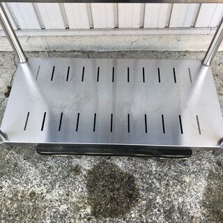 【tanico】 タニコー ステンレス 業務用 作業台 ワークテーブル 調理台 厨房用品 飲食店 店舗 900×800×450の画像