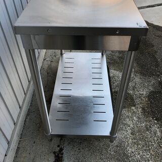 【tanico】 タニコー ステンレス 業務用 作業台 ワークテーブル 調理台 厨房用品 飲食店 店舗 900×800×450の画像