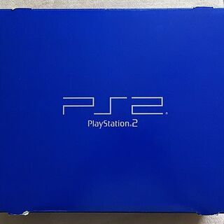 PS2本体一式、AVケーブル2本、コントローラ2つ、メモリカード2枚