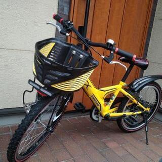 子供用自転車 ブリヂストン エクスプレスジュニア 20インチ 黄色の画像
