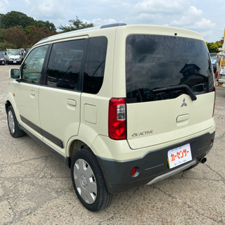 車検令和4年10月 ekアクティブ 軽SUV！いじるとお洒落♪ 6万キロ実走行 機関良好 車検2年付支払総額9.8万円★★の画像