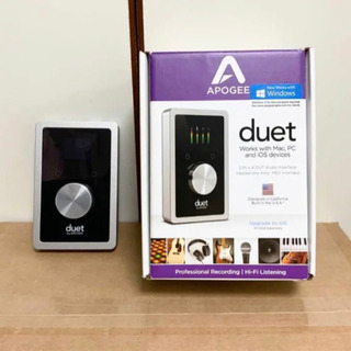 美品 Apogee Duet インターフェース