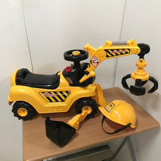 現在取引中！　A-kids キングショベル　ショベルカー　乗用玩具の画像