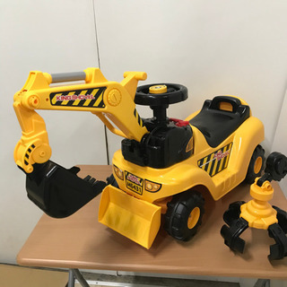 現在取引中！　A-kids キングショベル　ショベルカー　乗用玩具