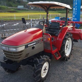 鹿児島発　ヤンマー24馬力トラクターAF24　パワステ　自動水平...