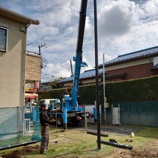 未経験歓迎、20～30代が活躍中！高収入の地盤改良工事スタッフ（建築業）日給18,000円 　作業道具一式支給！の画像