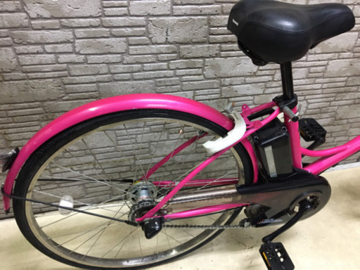 新春SALE 東京23区配達無料　新基準　Panasonic パナソニック Aガールズ　新品バッテリー　6.6Ah リチウム 電動自転車☆エーガールズ☆26インチ