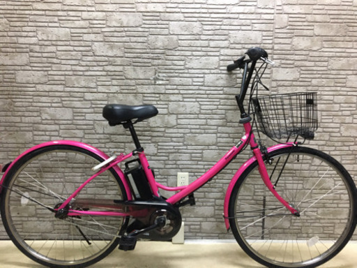 新春SALE 東京23区配達無料　新基準　Panasonic パナソニック Aガールズ　新品バッテリー　6.6Ah リチウム 電動自転車☆エーガールズ☆26インチ