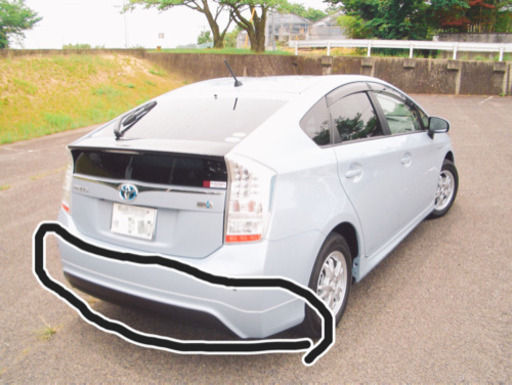 30プリウス　純正フロント、リアスポイラーセット