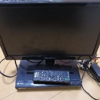 16インチモニター＆DVDプレイヤー