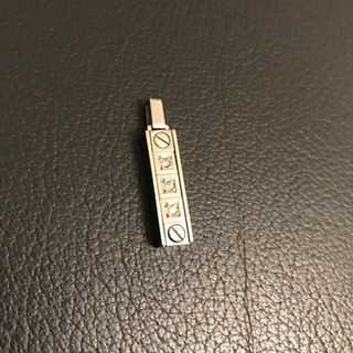 ダイアモンド プラチナとゲルマニウムの混合 ネックレス