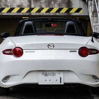 値下げしました！NDロードスター NR-A フルノーマル パールホワイトの画像