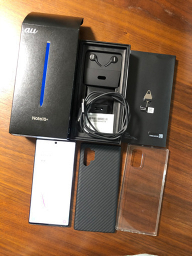 GalaxyNote10+ au版　ギャラクシー　スマホ　Android アンドロイド　SIMフリー