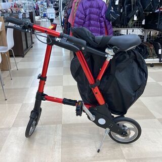 チューブレス 折りたたみ自転車の画像