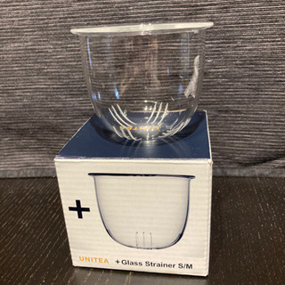 【受け渡し決定】KINTO UNITEA 耐熱ガラス　ストレーナ...