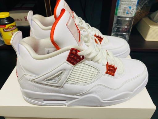 Air jordan 4 Orange Metallic