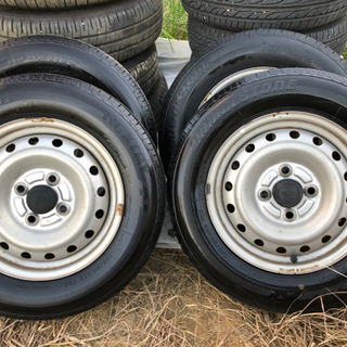 加工鉄チンホイール　ワイドホイール　13インチ 4本セット 加工鉄チンホイール ワイドホイール 13インチ 4本セット 加工鉄チン