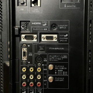 テレビ 32インチ シャープ アクオス あげますの画像