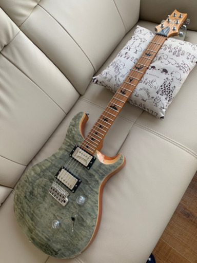 PRS/SE Custom 24 Roasted Maple Limited Trampas Green ディマジオ/ダンカンPU搭載