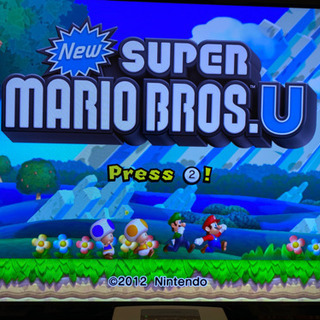 [値下げ]WiiU 本体　WiifitU ゲーム4本セット　ヨガはいかがですか。の画像