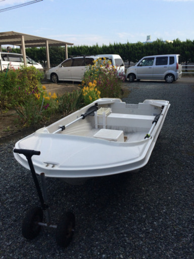 交渉成立 引き取り待ち)  ホープボートDS102S. トーハツ6馬力 フルセット