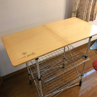 成約済）廃盤品❗️snow peak フィールドキッチンテーブル
