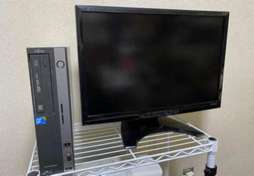 Windows7 FUJITSU ESPRIMO D750/A Corei5 ＋モニタフルHD
