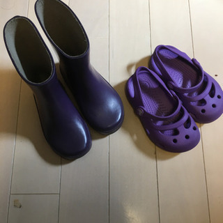 14cm 長靴　クロックス