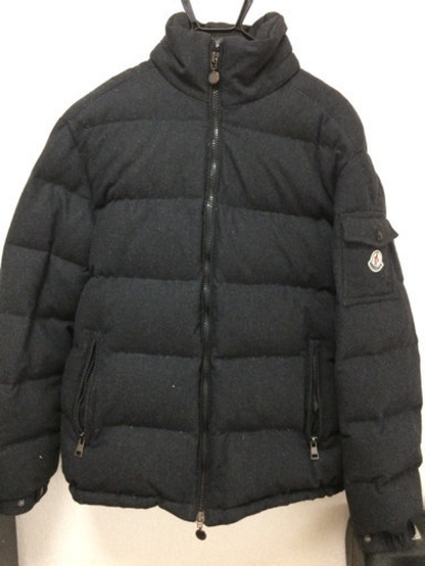 モンクレールダウンジャケット表地ウール