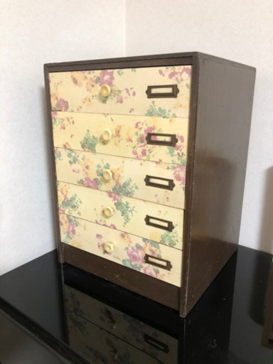 アンティーク　小物入れ　古道具