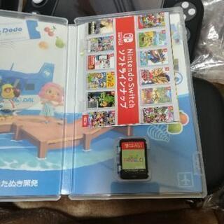 任天堂　switch Lite＋あつ森＋アミーボカードの画像
