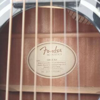 【Fender】エレアコ / BLACK / CD-60CE  ※10/9までの画像
