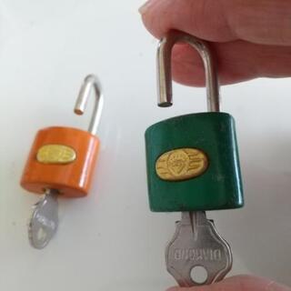 シリンダー錠三個セットの画像