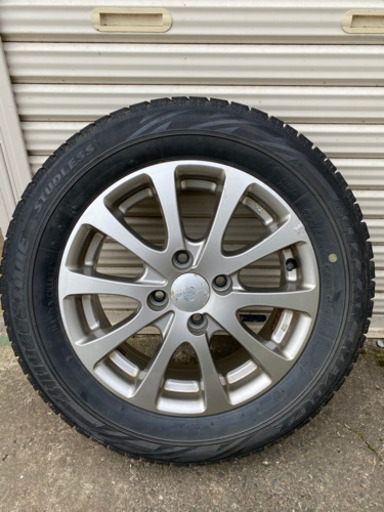 175/65R14 ブリザックREVO GZ アルミホイールセット　４本