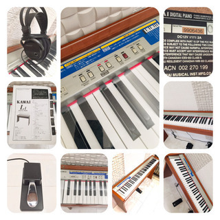 美品♪ カワイ KAWAI L1 デジタルピアノ 電子ピアノ 88鍵の画像