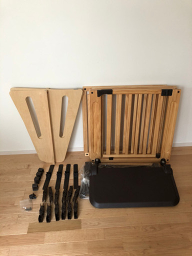 日本育児木製パーテーション　FLEX-400W