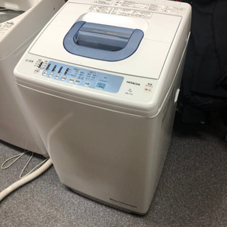 日立　全自動洗濯機　分解清掃済み