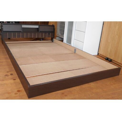 ♪ニトリ フラップ扉式フロアベッド セミダブル♪