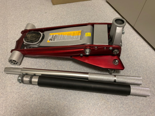 フロア式油圧ジャッキ 2tデュアルポンプ式