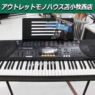 電子キーボード カシオ CTK-660L 光ナビゲーション 幅9...