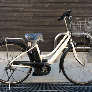 地域限定送料無料 パス シティ 27インチ 8,1AH 白 神戸市 電動